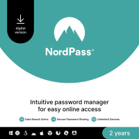 NordPass Premium - 2-Year / Unlimited-Devices - Global